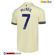 Moške Nogometnih dresov Everton Dwight McNeil #7 Gostujoči 2025-26 Kratki rokavi